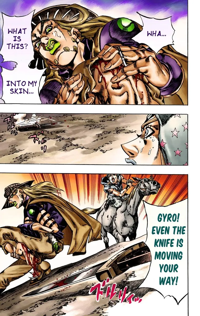 JoJo's Bizarre Adventure Steel Ball Run Colored Manga β Chapter 16 β Page 9
