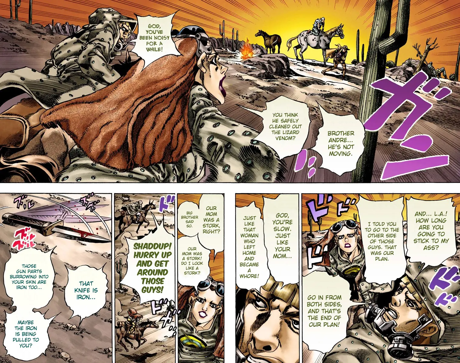 JoJo's Bizarre Adventure Steel Ball Run Colored Manga β Chapter 16 β Page 10