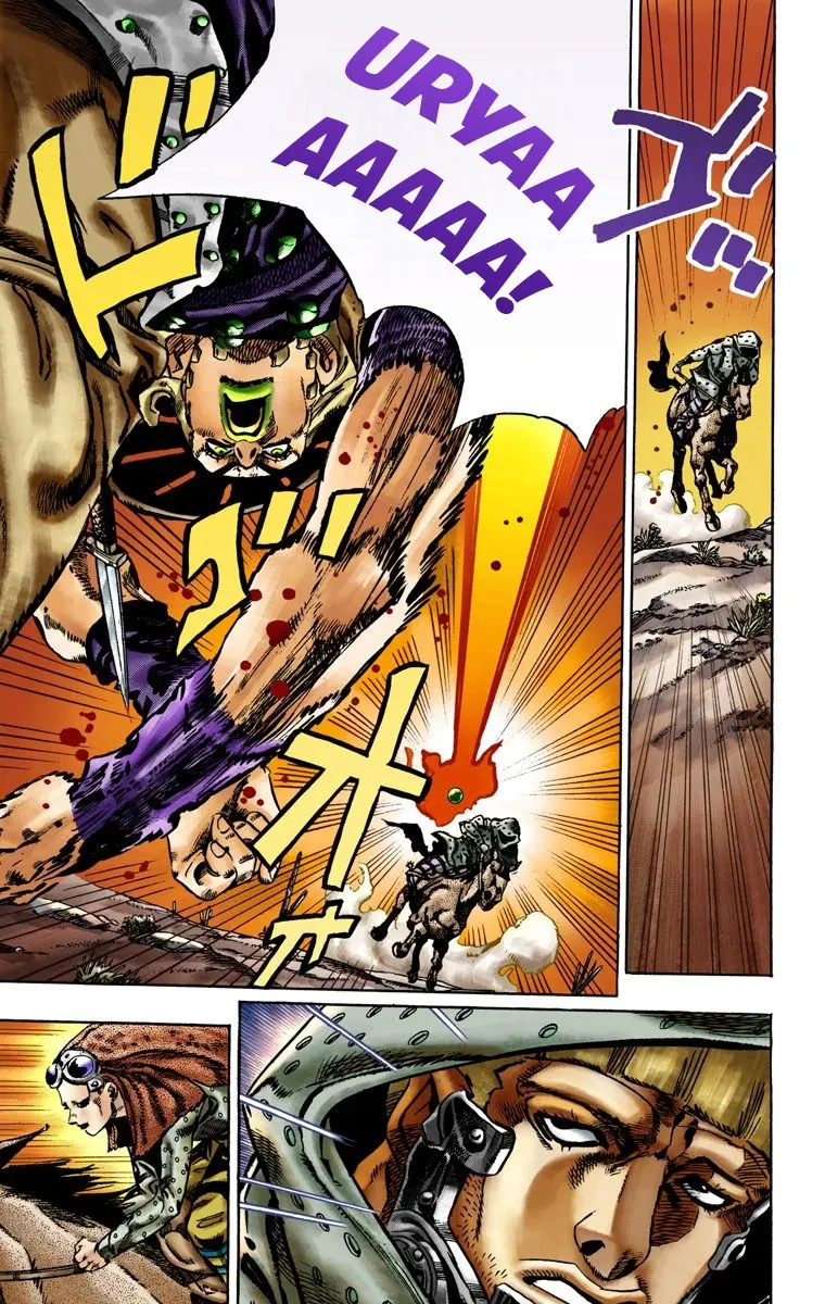 JoJo's Bizarre Adventure Steel Ball Run Colored Manga β Chapter 16 β Page 12