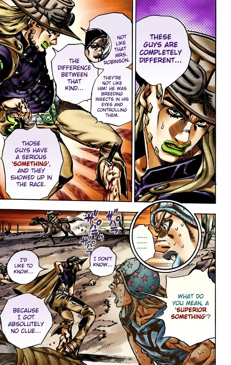 JoJo's Bizarre Adventure Steel Ball Run Colored Manga β Chapter 16 β Page 16