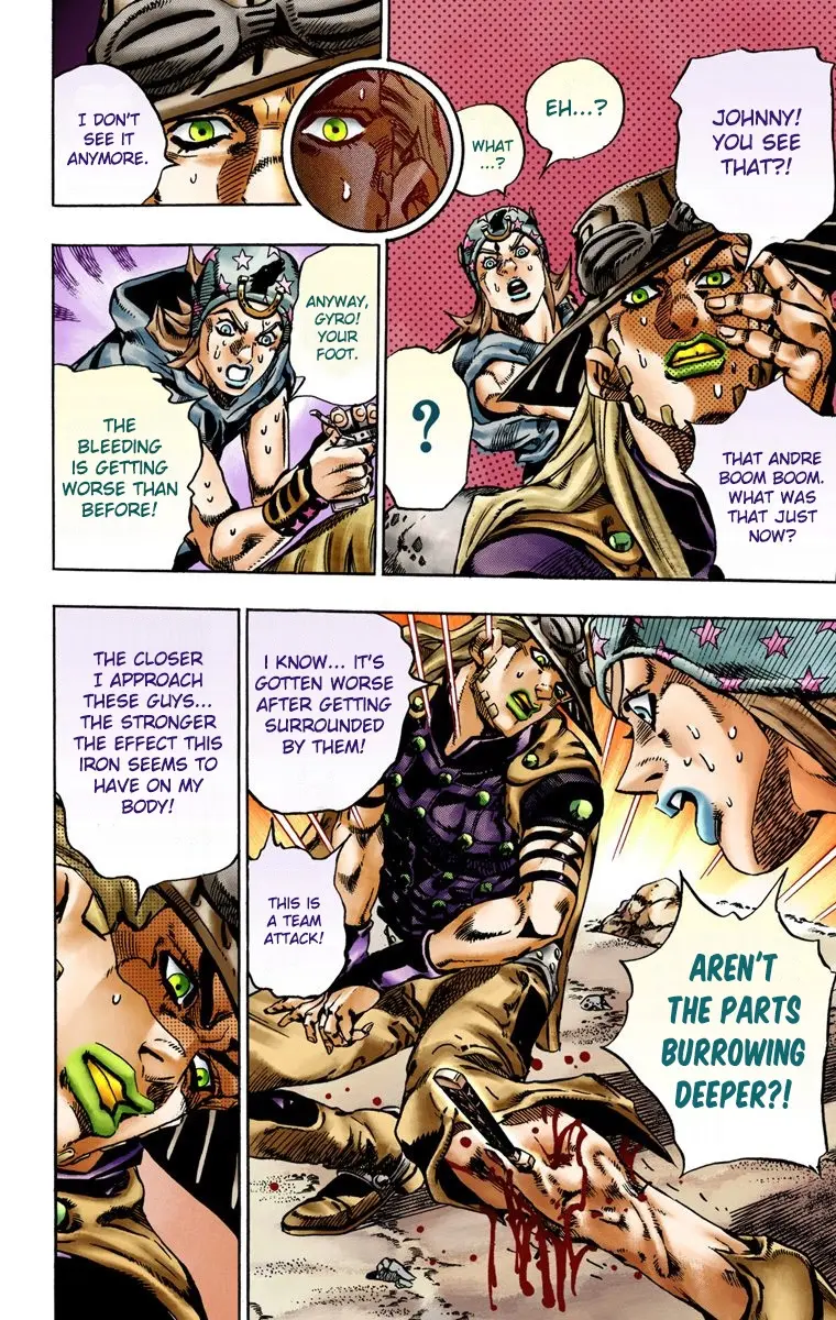JoJo's Bizarre Adventure Steel Ball Run Colored Manga β Chapter 16 β Page 18