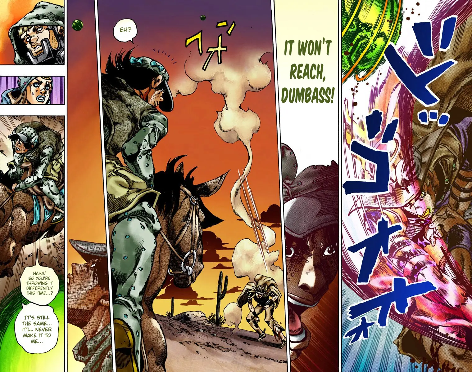 JoJo's Bizarre Adventure Steel Ball Run Colored Manga β Chapter 16 β Page 24
