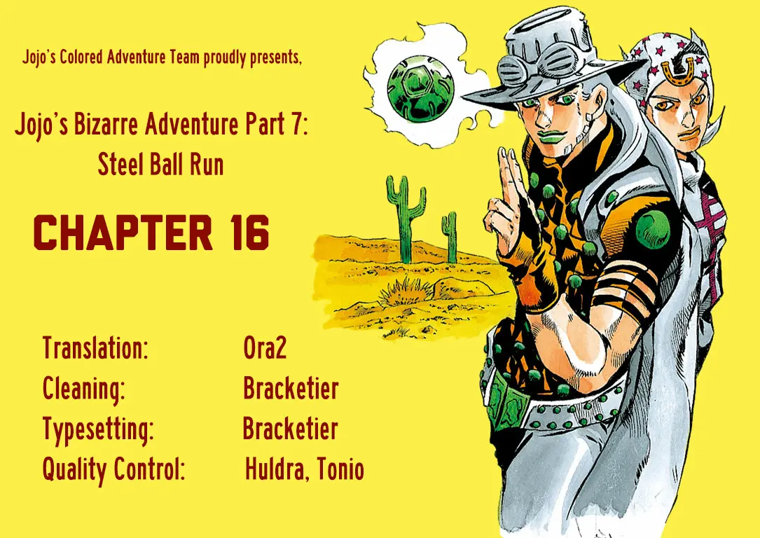 JoJo's Bizarre Adventure Steel Ball Run Colored Manga β Chapter 16 β Page 27