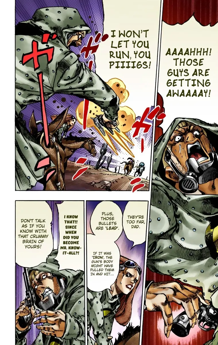 JoJo's Bizarre Adventure Steel Ball Run Colored Manga — Chapter 17 — Page 4