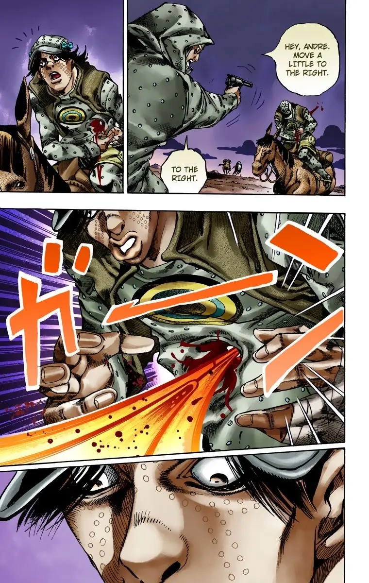 JoJo's Bizarre Adventure Steel Ball Run Colored Manga — Chapter 17 — Page 5