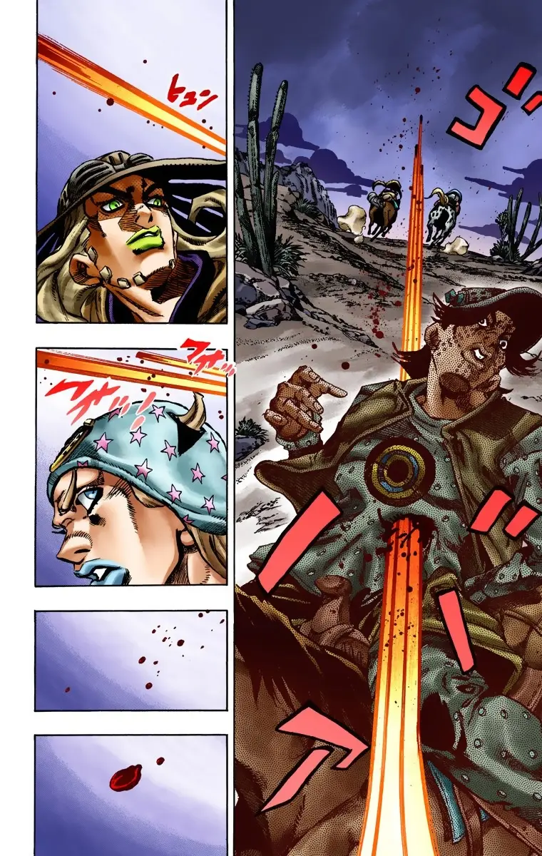 JoJo's Bizarre Adventure Steel Ball Run Colored Manga — Chapter 17 — Page 6