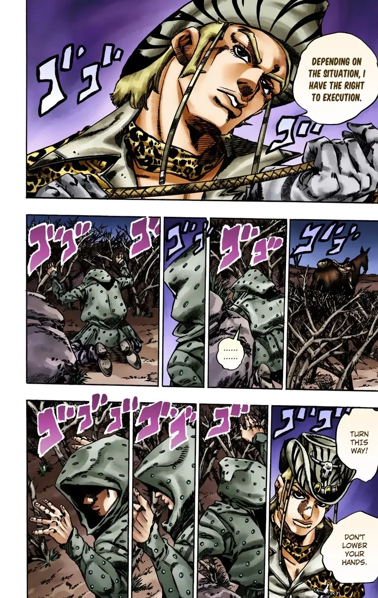 JoJo's Bizarre Adventure Steel Ball Run Colored Manga — Chapter 17 — Page 15