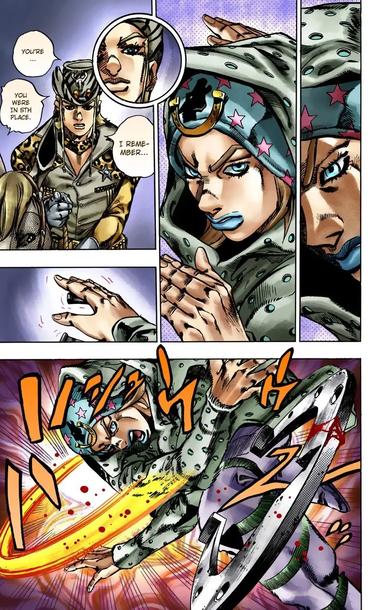 JoJo's Bizarre Adventure Steel Ball Run Colored Manga — Chapter 17 — Page 16