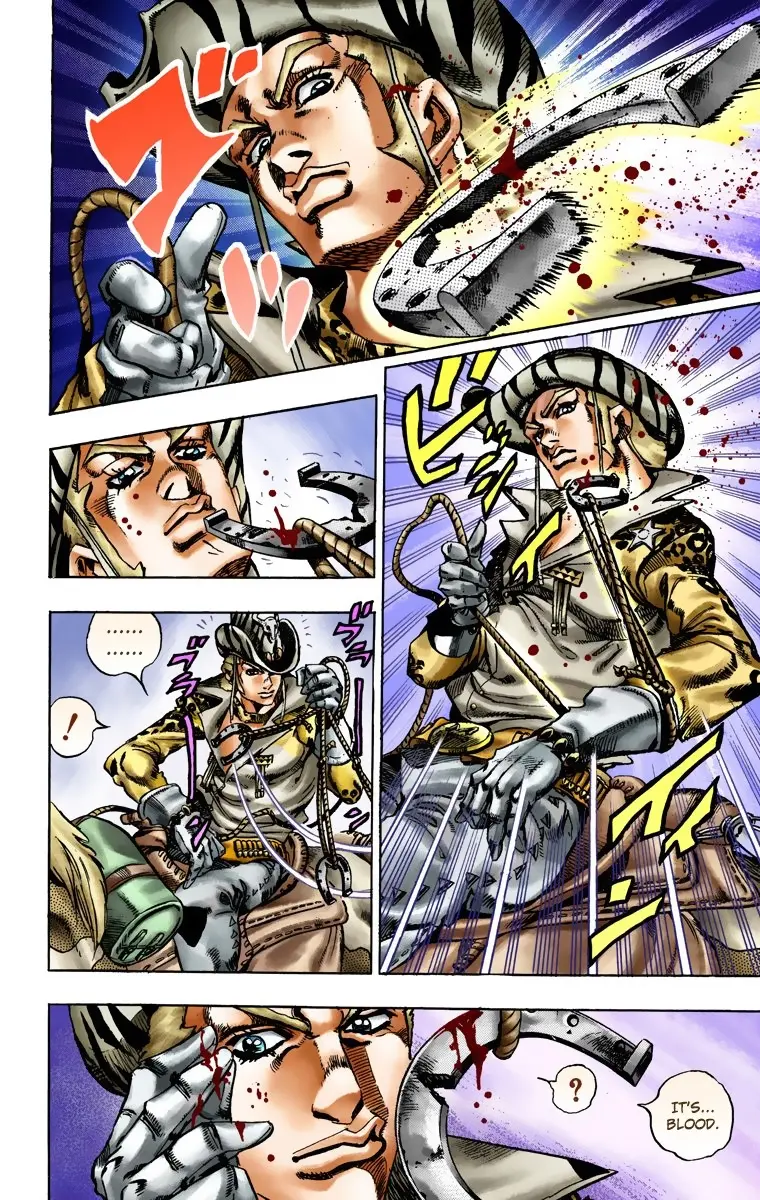 JoJo's Bizarre Adventure Steel Ball Run Colored Manga — Chapter 17 — Page 17