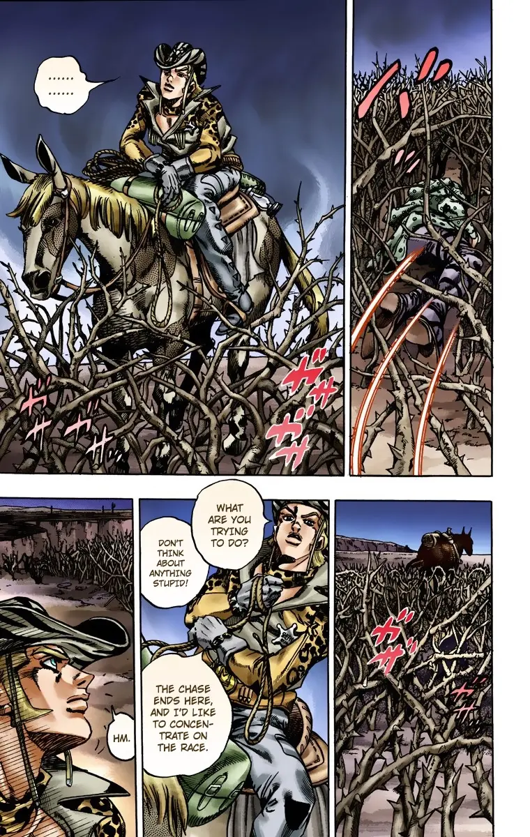 JoJo's Bizarre Adventure Steel Ball Run Colored Manga — Chapter 17 — Page 18