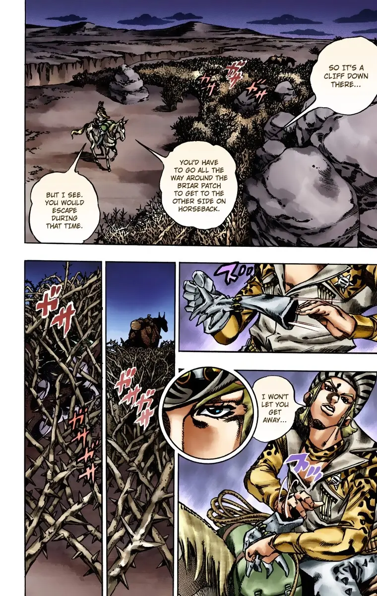 JoJo's Bizarre Adventure Steel Ball Run Colored Manga — Chapter 17 — Page 19