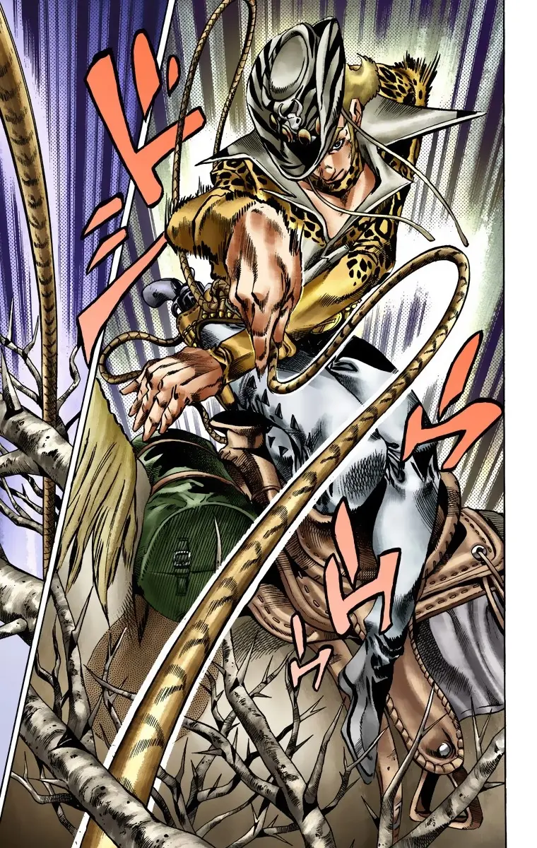 JoJo's Bizarre Adventure Steel Ball Run Colored Manga — Chapter 17 — Page 20