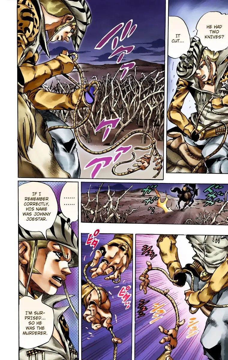 JoJo's Bizarre Adventure Steel Ball Run Colored Manga — Chapter 17 — Page 29