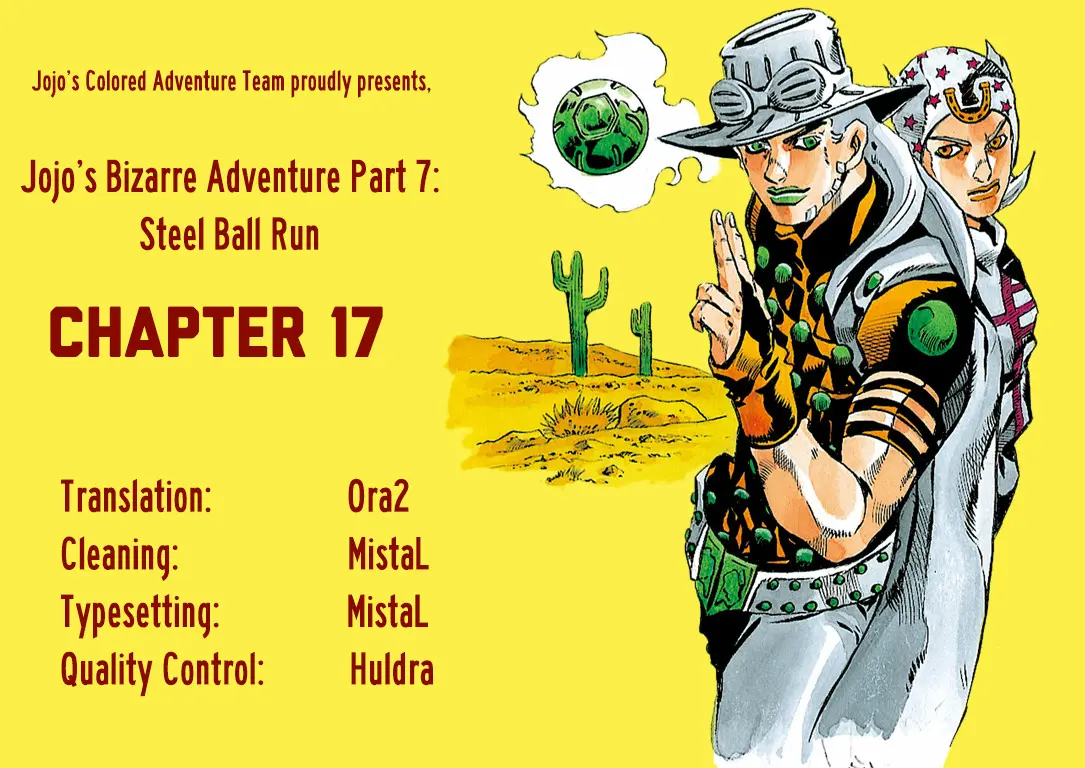 JoJo's Bizarre Adventure Steel Ball Run Colored Manga — Chapter 17 — Page 33