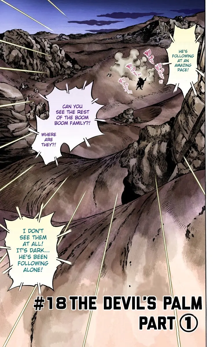 JoJo's Bizarre Adventure Steel Ball Run Colored Manga — Chapter 18 — Page 3