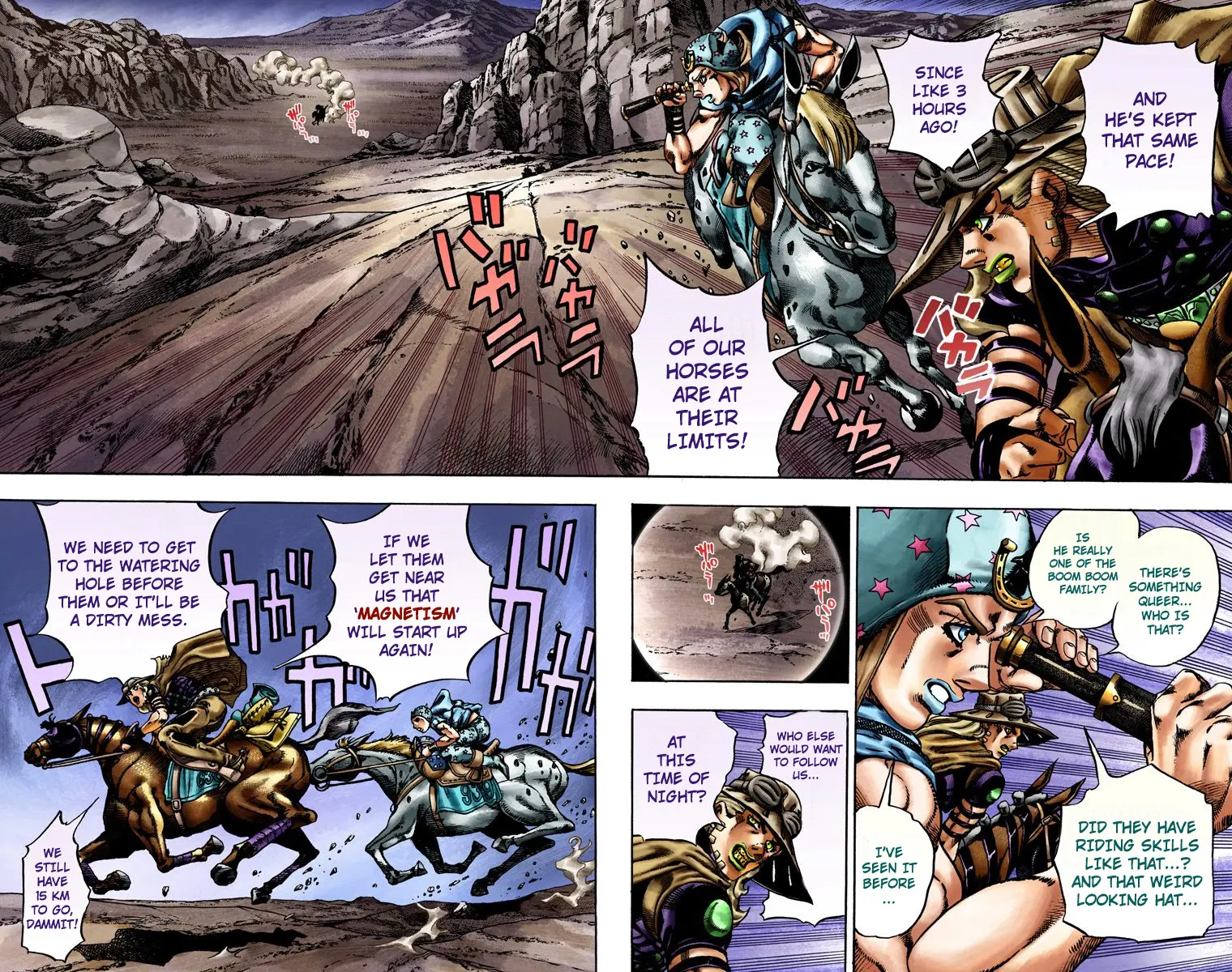 JoJo's Bizarre Adventure Steel Ball Run Colored Manga — Chapter 18 — Page 4