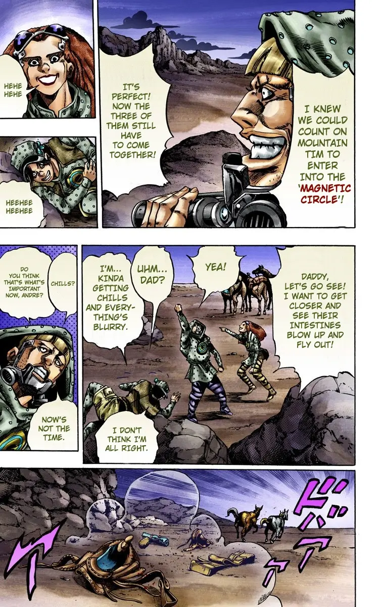 JoJo's Bizarre Adventure Steel Ball Run Colored Manga — Chapter 18 — Page 12