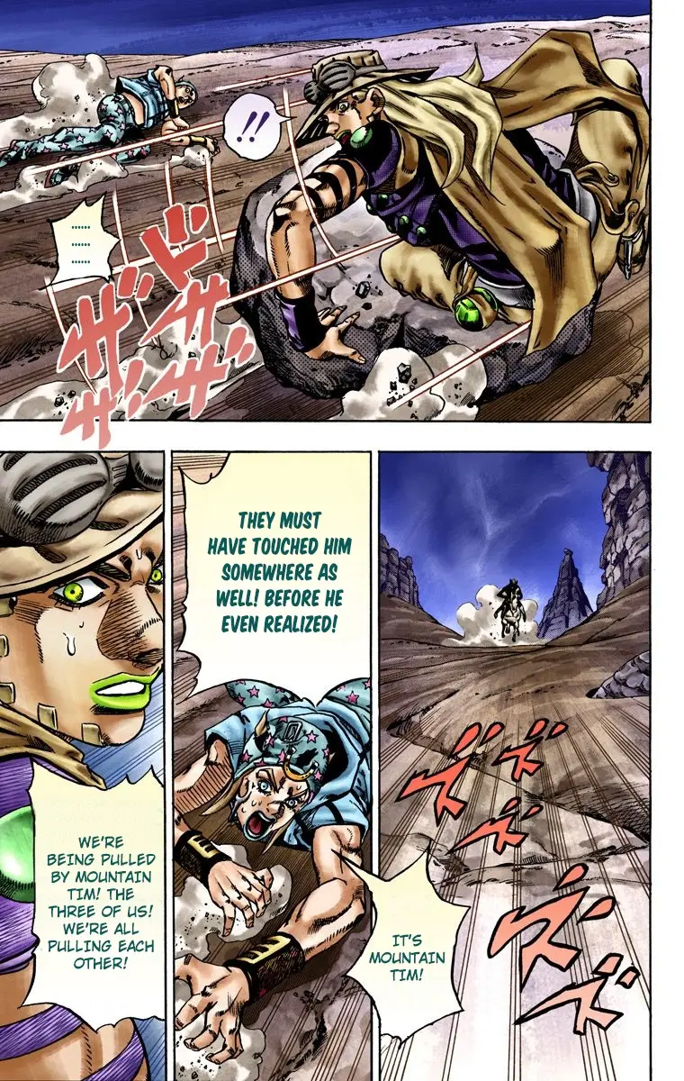 JoJo's Bizarre Adventure Steel Ball Run Colored Manga — Chapter 18 — Page 16