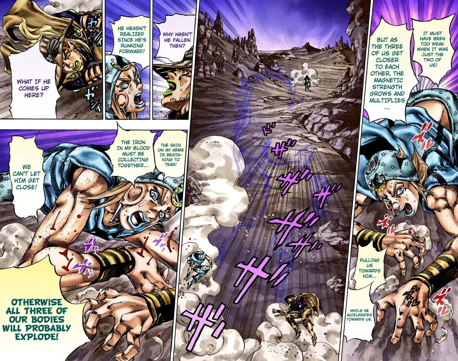 JoJo's Bizarre Adventure Steel Ball Run Colored Manga — Chapter 18 — Page 17