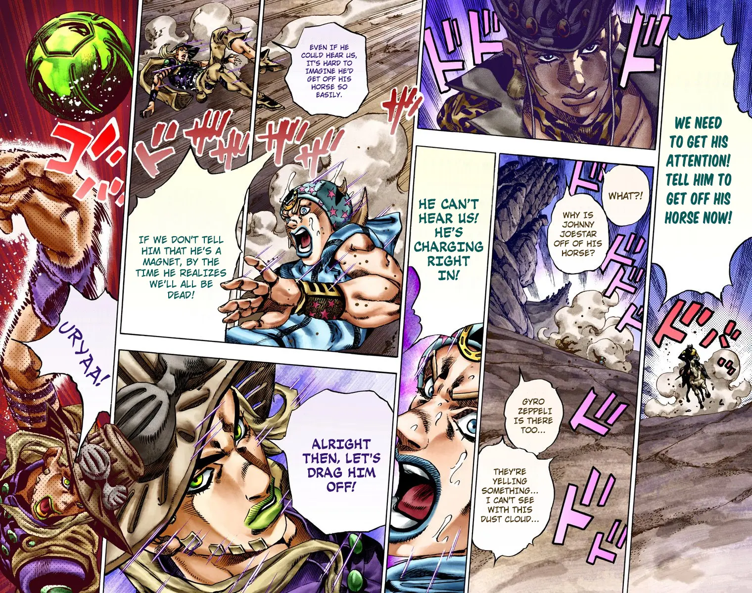 JoJo's Bizarre Adventure Steel Ball Run Colored Manga — Chapter 18 — Page 18