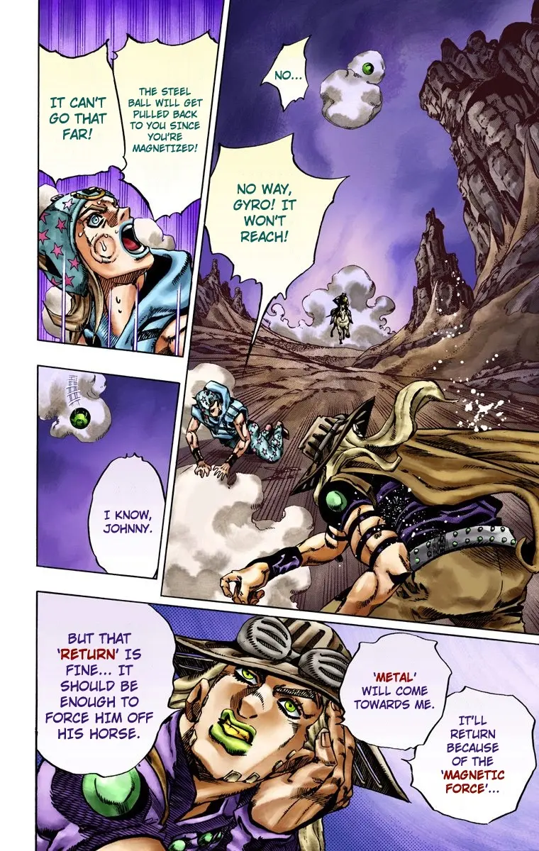 JoJo's Bizarre Adventure Steel Ball Run Colored Manga — Chapter 18 — Page 19