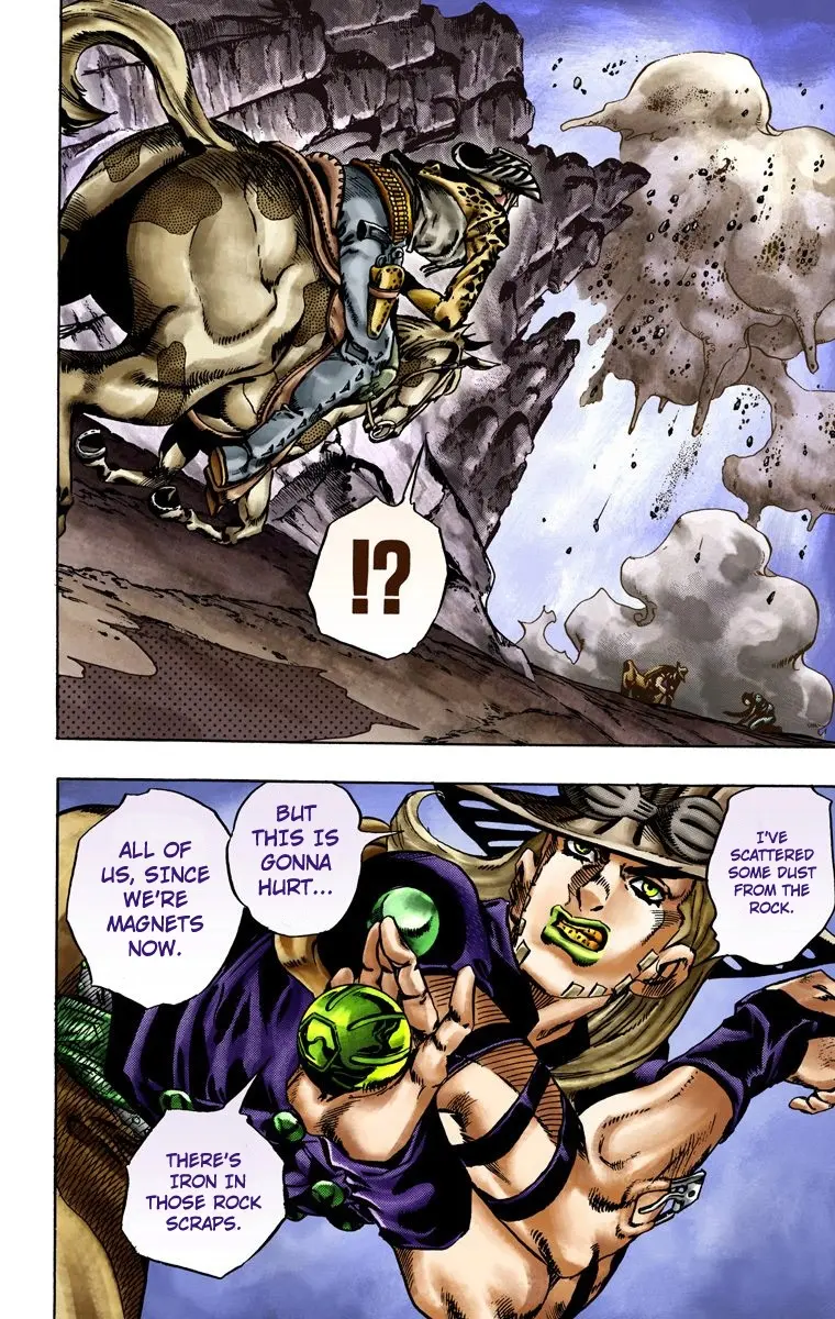 JoJo's Bizarre Adventure Steel Ball Run Colored Manga — Chapter 18 — Page 21