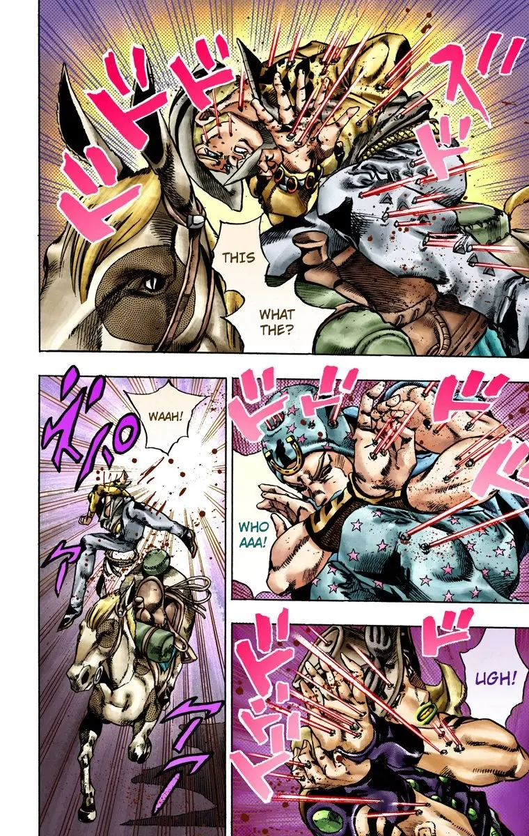 JoJo's Bizarre Adventure Steel Ball Run Colored Manga — Chapter 18 — Page 23