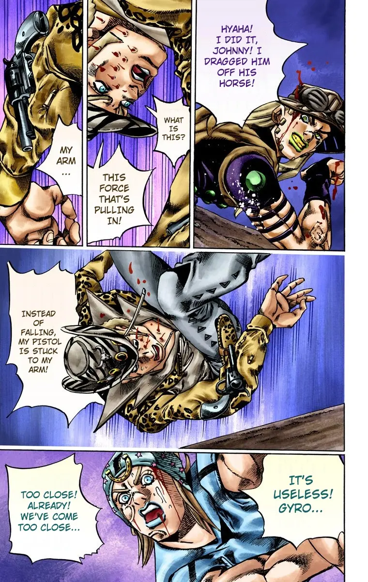 JoJo's Bizarre Adventure Steel Ball Run Colored Manga — Chapter 18 — Page 24