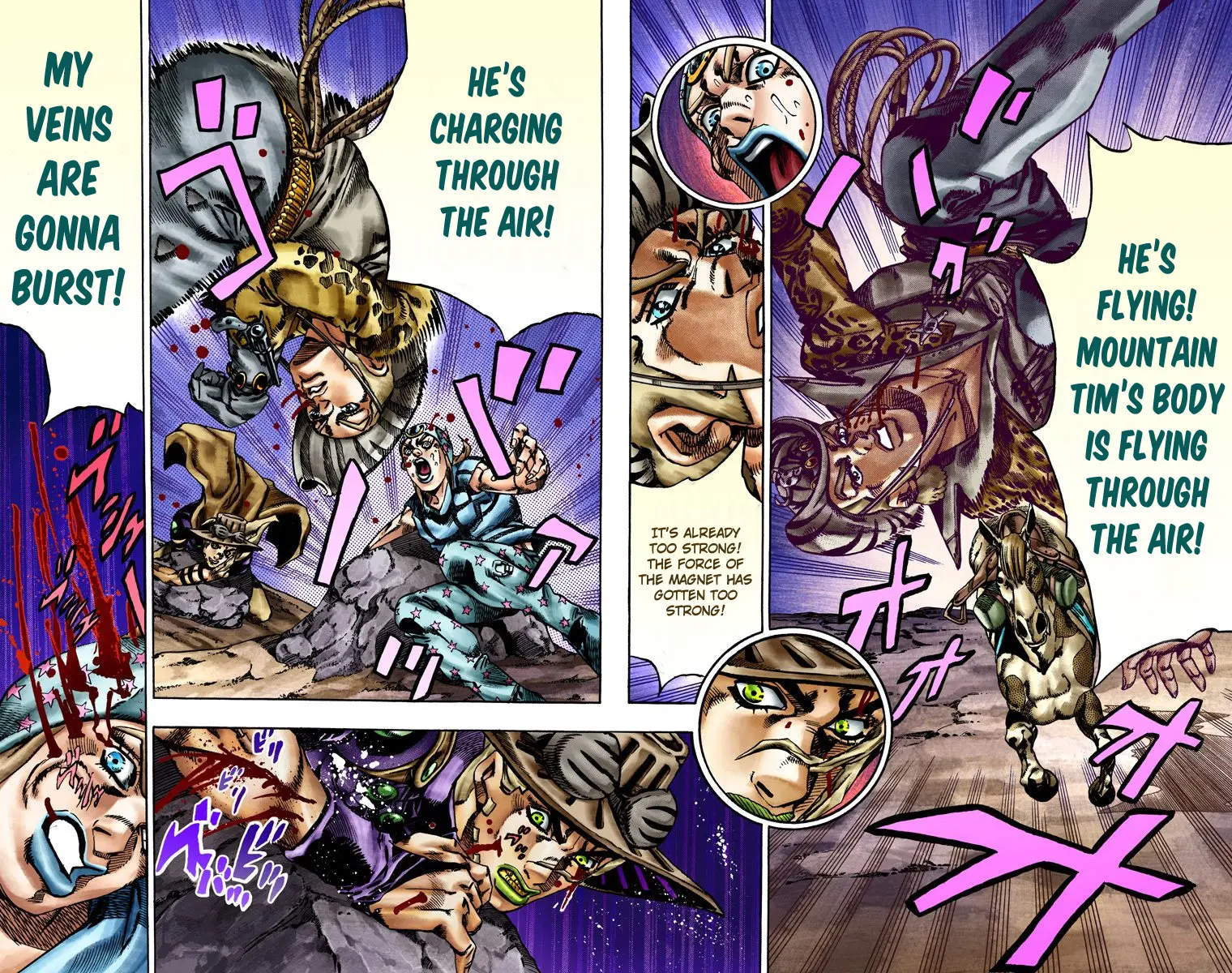 JoJo's Bizarre Adventure Steel Ball Run Colored Manga — Chapter 18 — Page 25