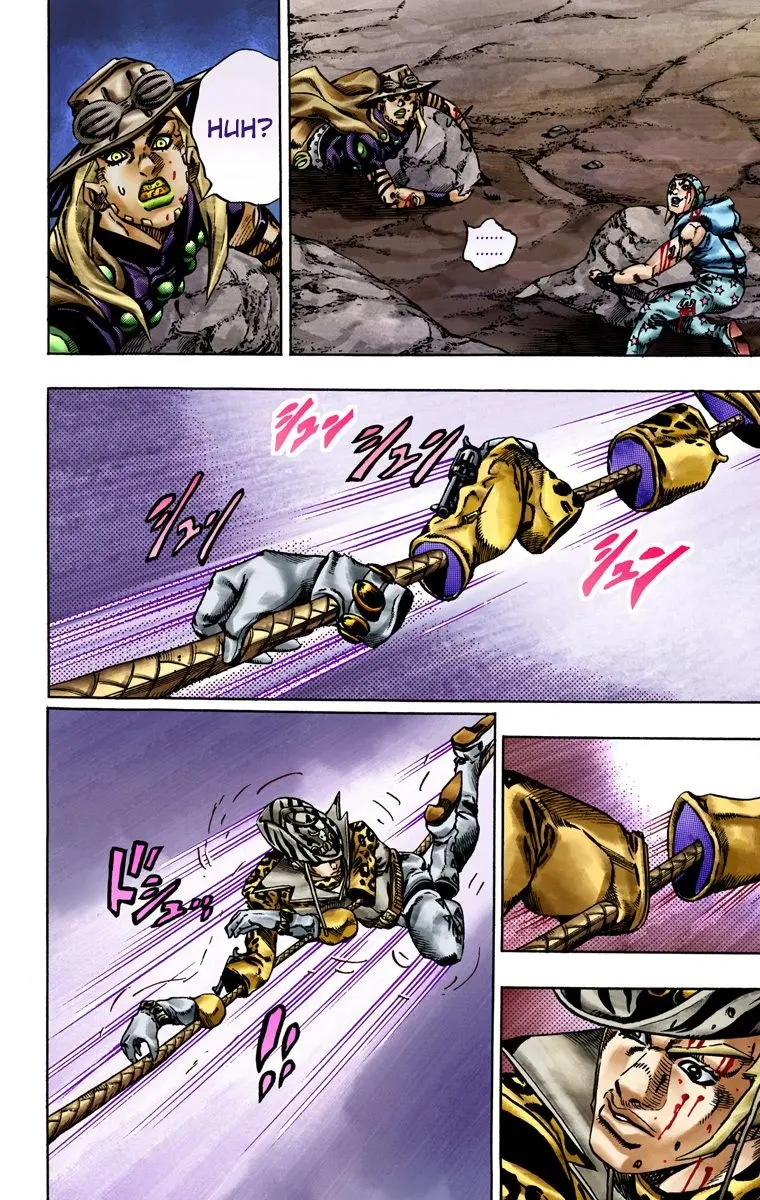 JoJo's Bizarre Adventure Steel Ball Run Colored Manga — Chapter 18 — Page 27