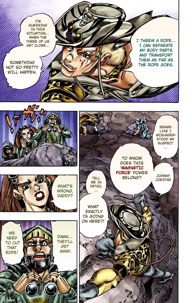 JoJo's Bizarre Adventure Steel Ball Run Colored Manga — Chapter 18 — Page 28