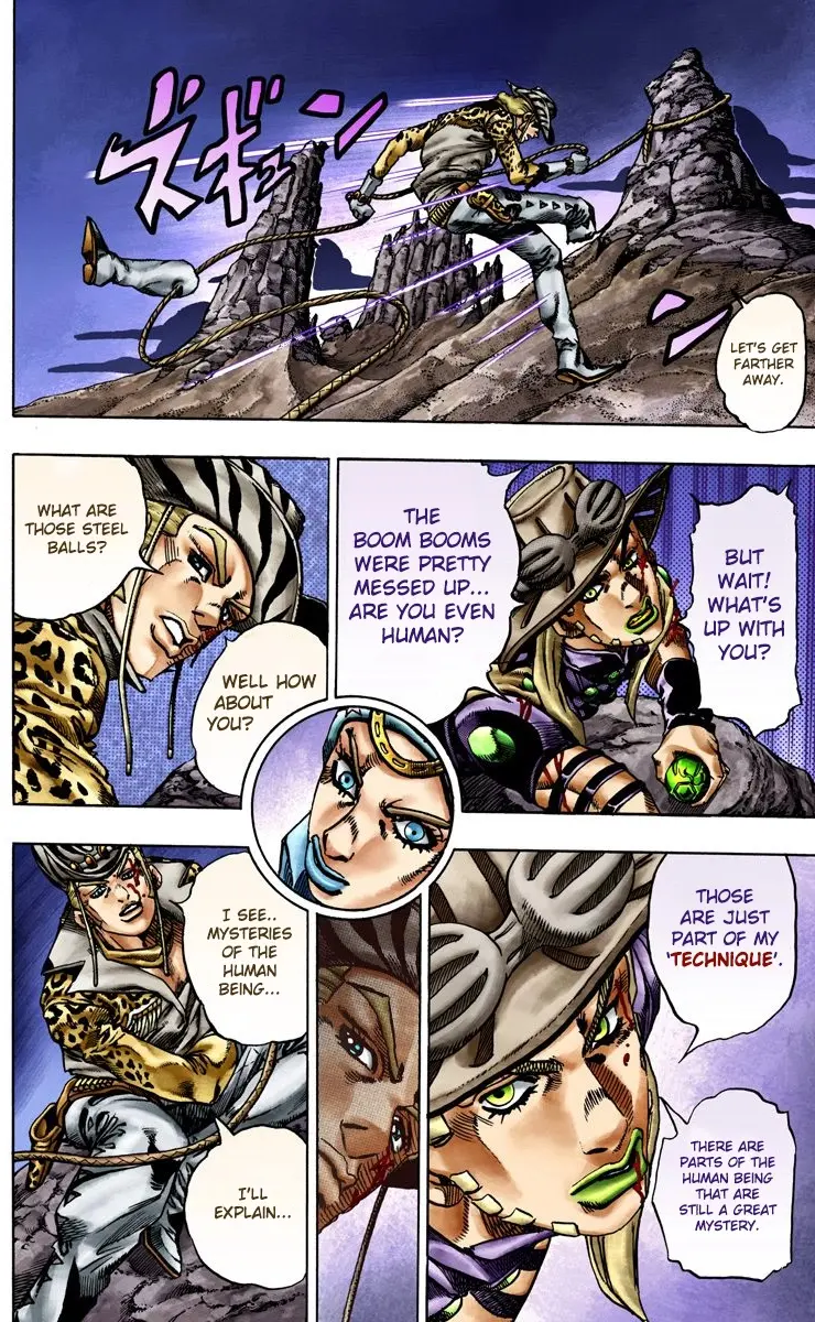 JoJo's Bizarre Adventure Steel Ball Run Colored Manga — Chapter 19 — Page 3