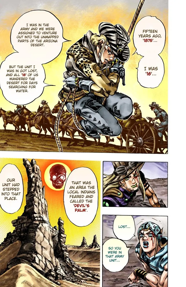 JoJo's Bizarre Adventure Steel Ball Run Colored Manga — Chapter 19 — Page 4