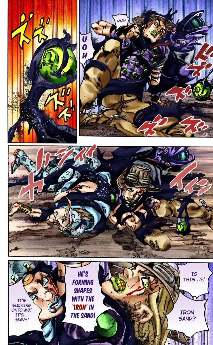 JoJo's Bizarre Adventure Steel Ball Run Colored Manga — Chapter 19 — Page 12