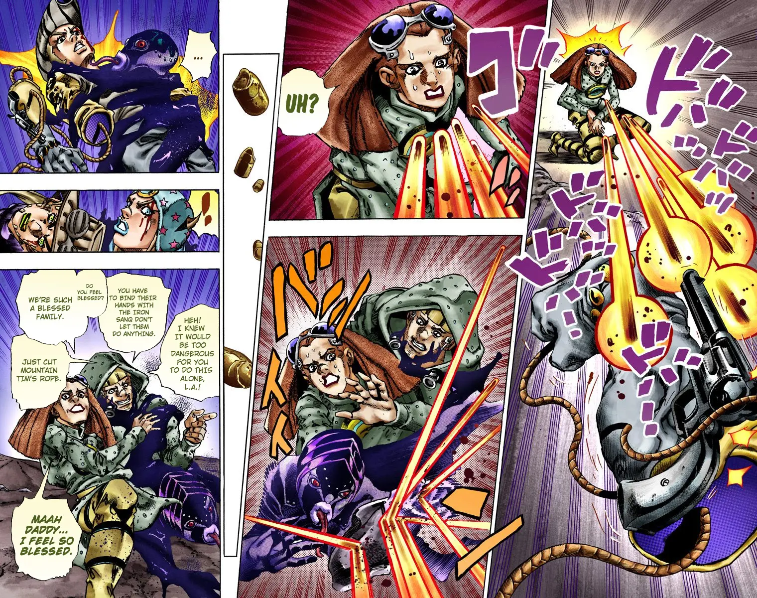 JoJo's Bizarre Adventure Steel Ball Run Colored Manga — Chapter 19 — Page 14