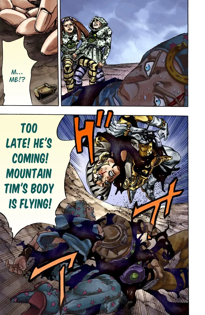 JoJo's Bizarre Adventure Steel Ball Run Colored Manga — Chapter 19 — Page 18