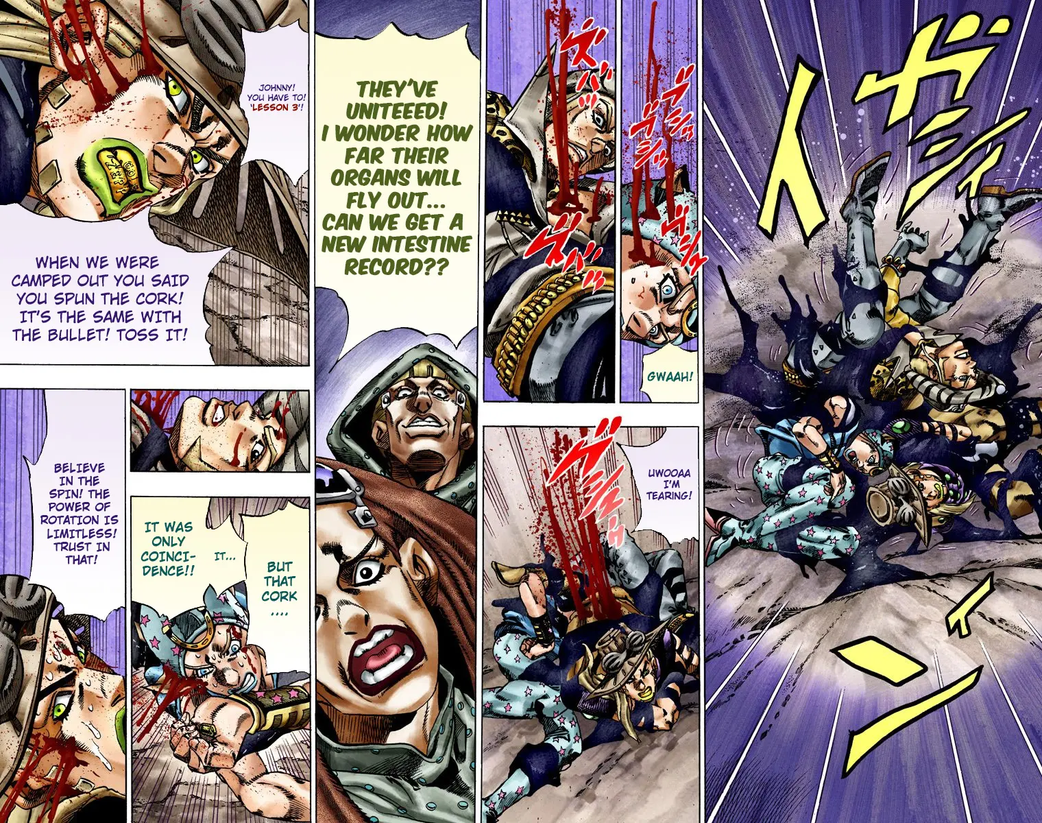 JoJo's Bizarre Adventure Steel Ball Run Colored Manga — Chapter 19 — Page 19