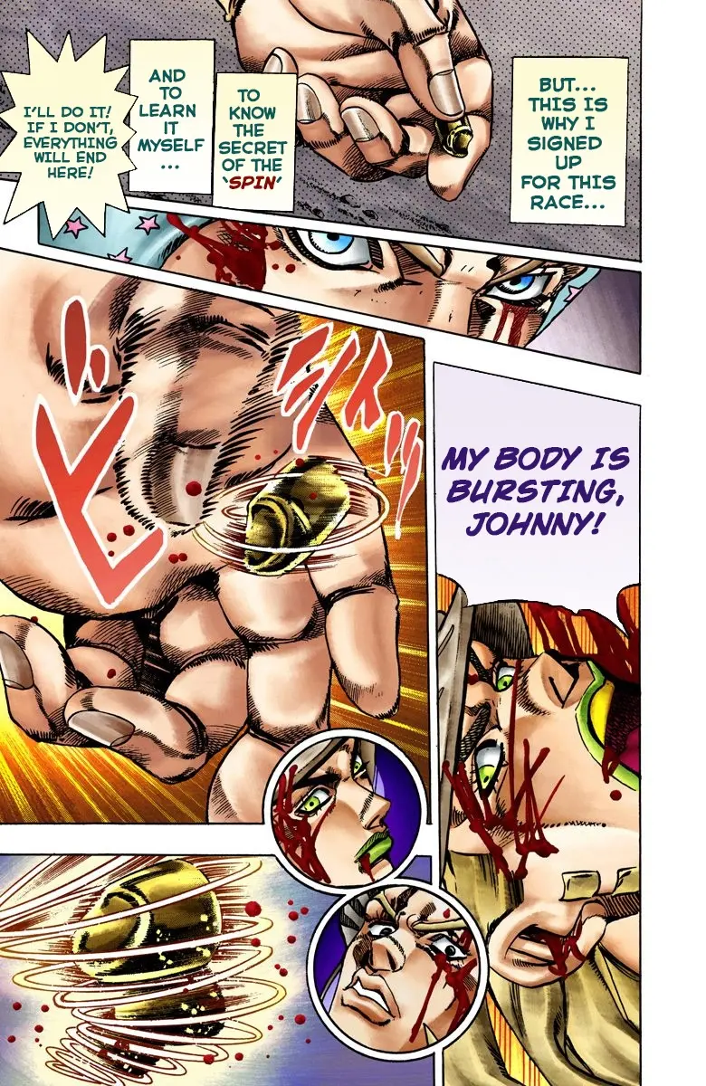 JoJo's Bizarre Adventure Steel Ball Run Colored Manga — Chapter 19 — Page 21