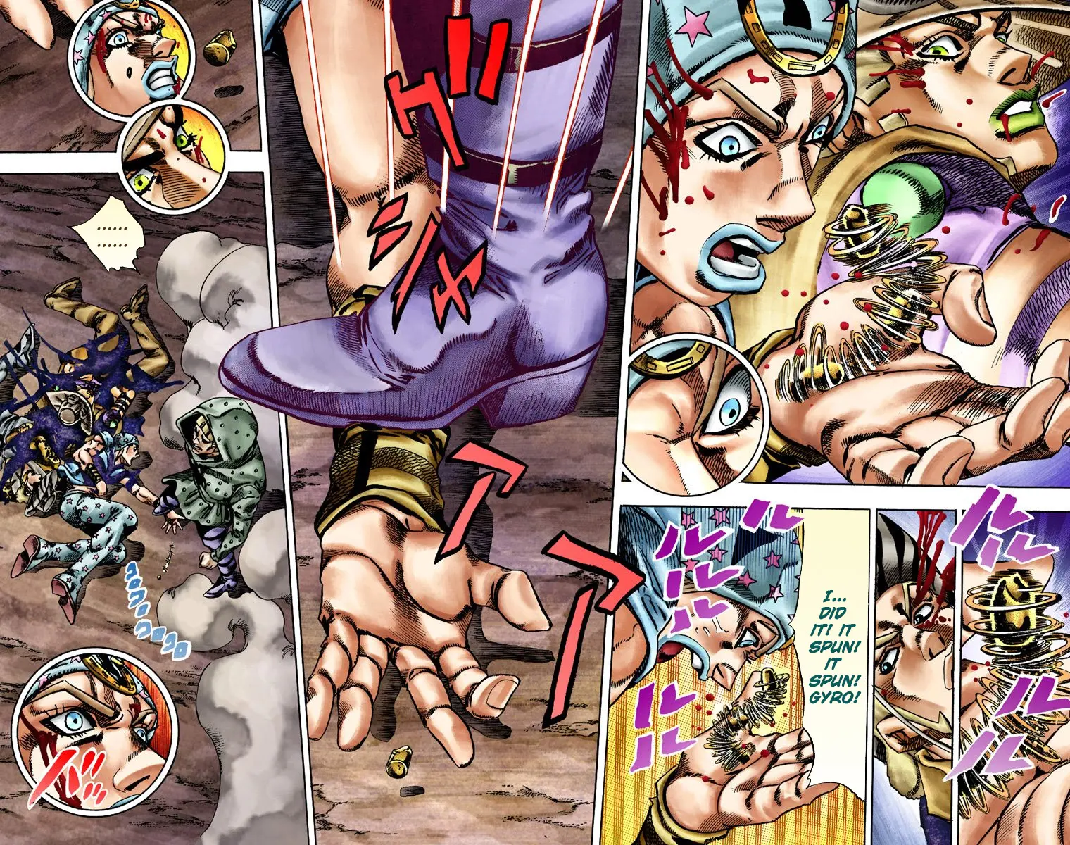 JoJo's Bizarre Adventure Steel Ball Run Colored Manga — Chapter 19 — Page 22