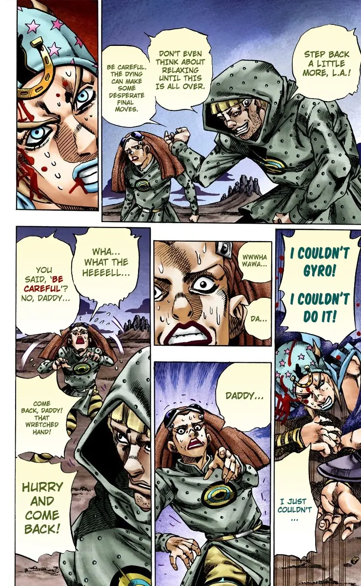 JoJo's Bizarre Adventure Steel Ball Run Colored Manga — Chapter 19 — Page 23