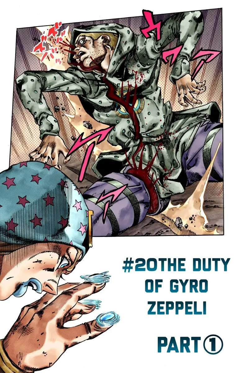 JoJo's Bizarre Adventure Steel Ball Run Colored Manga — Chapter 20 — Page 2
