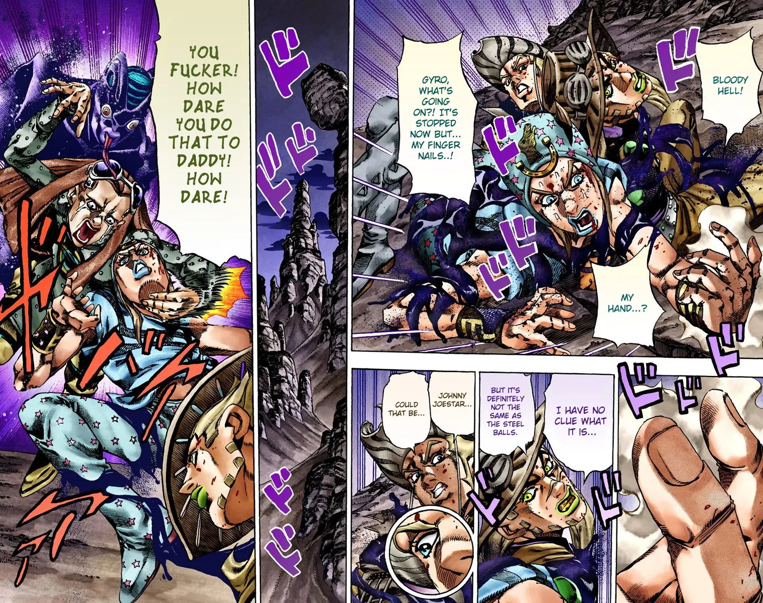JoJo's Bizarre Adventure Steel Ball Run Colored Manga — Chapter 20 — Page 3