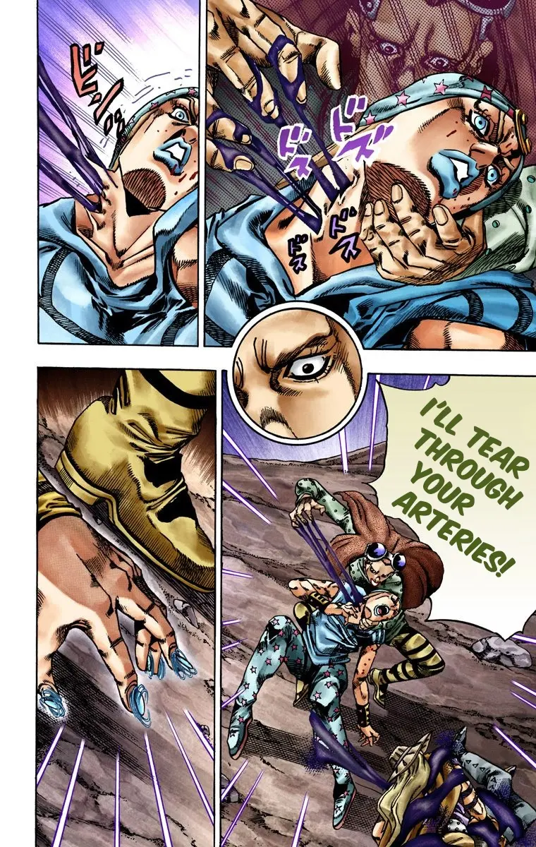 JoJo's Bizarre Adventure Steel Ball Run Colored Manga — Chapter 20 — Page 4