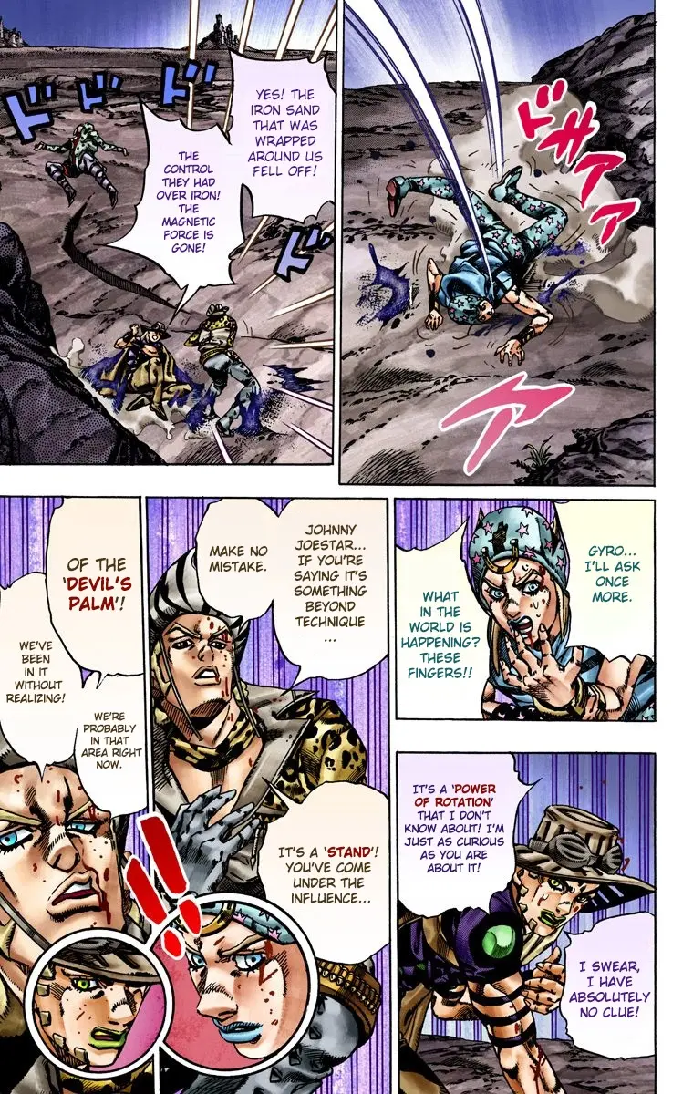 JoJo's Bizarre Adventure Steel Ball Run Colored Manga — Chapter 20 — Page 7