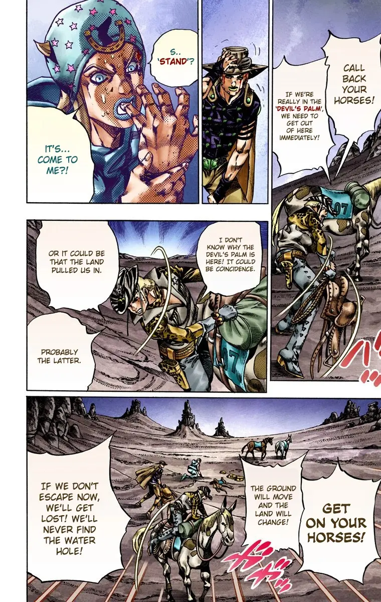 JoJo's Bizarre Adventure Steel Ball Run Colored Manga — Chapter 20 — Page 8