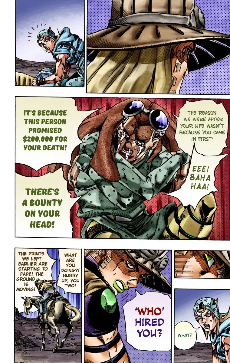 JoJo's Bizarre Adventure Steel Ball Run Colored Manga — Chapter 20 — Page 10