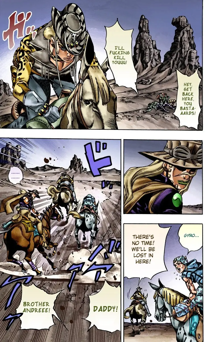 JoJo's Bizarre Adventure Steel Ball Run Colored Manga — Chapter 20 — Page 11