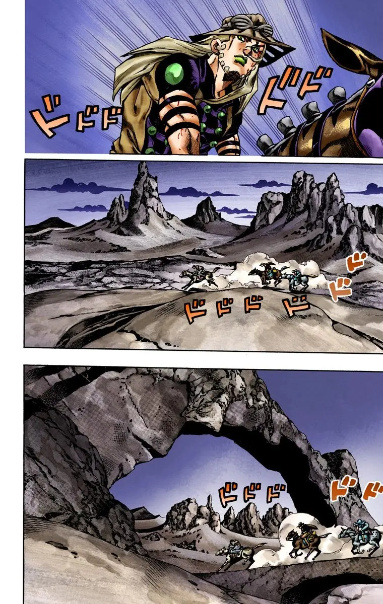 JoJo's Bizarre Adventure Steel Ball Run Colored Manga — Chapter 20 — Page 12