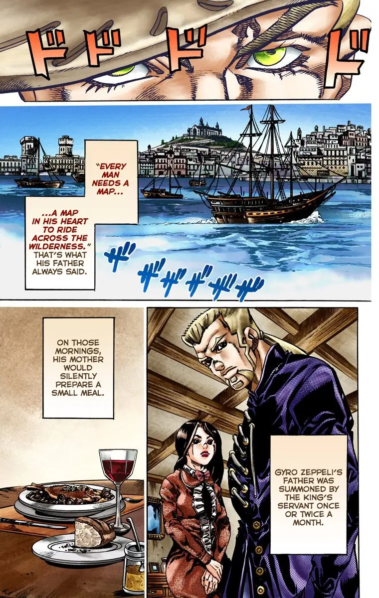 JoJo's Bizarre Adventure Steel Ball Run Colored Manga — Chapter 20 — Page 15
