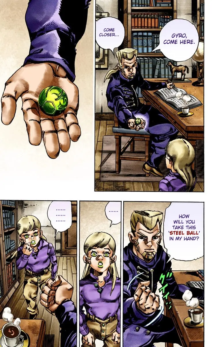 JoJo's Bizarre Adventure Steel Ball Run Colored Manga — Chapter 20 — Page 17